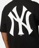 New Era New York Yankees Rose Oversized T-Shirt Black
