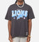 Mitchell & Ness Detroit Lions Arch T-Shirt Faded Black