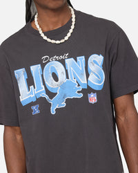 Mitchell & Ness Detroit Lions Arch T-Shirt Faded Black