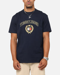 Tommy Jeans TJM Gold Crest T-Shirt Dark Night Navy