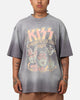 Kiss Creatures Of The Night T-Shirt Washed Grey