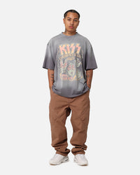 Kiss Creatures Of The Night T-Shirt Washed Grey