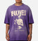 Tupac Makaveli Sunfade T-Shirt Sun Washed Blue