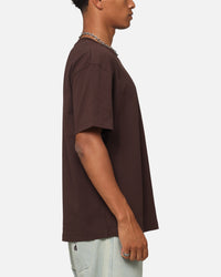 Champion Heritage New Script T-Shirt Brown
