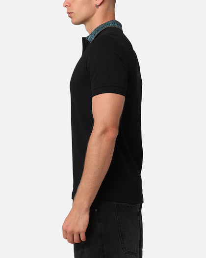 Fred Perry Jacquard Polo Shirt Black