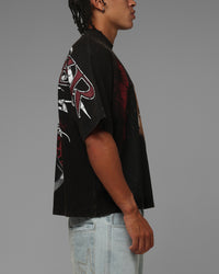 Loiter Star Wars Vader Boxy T-Shirt Washed Black