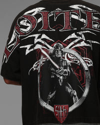 Loiter Star Wars Vader Boxy T-Shirt Washed Black