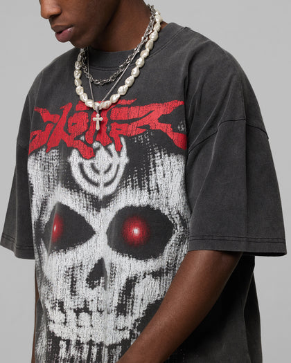 Loiter Ski Mask Premium T-Shirt Vintage Black