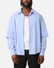 XXIII Double Layer Stripe Button Up Shirt Blue/White