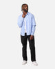 XXIII Double Layer Stripe Button Up Shirt Blue/White
