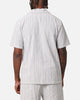 XXIII Tulum Stripe Button Up Shirt Cream/Blue