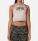 Betty Boop Women's Cowgirl Sunfade Tank Washed Brown