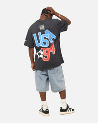 Fifa USA Mascot World Cup T-Shirt Faded Black