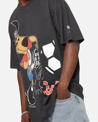Fifa USA Mascot World Cup T-Shirt Faded Black