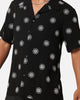 XXIII Daisy Linen Button Up Shirt Black/White