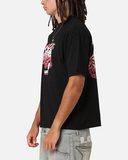 Loiter Brain Rot Vintage T-Shirt Black