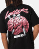 Loiter Brain Rot Vintage T-Shirt Black