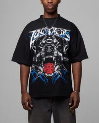 Loiter Dog Eat Dog Vintage T-Shirt Black