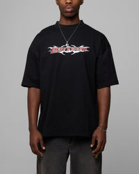 Loiter Tribal Vintage T-Shirt Black
