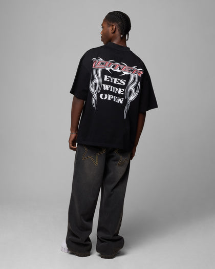 Loiter Tribal Vintage T-Shirt Black