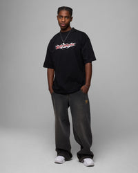 Loiter Tribal Vintage T-Shirt Black