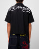 Ed Hardy Dragon Button Up Shirt Black