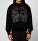 Ed Hardy Rhinestone Dragon Hoodie Black