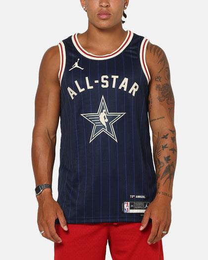 Jordan Stephen Curry All-Star 73rd Anniversary Swingman Jersey Navy