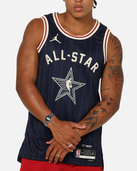 Jordan Stephen Curry All-Star 73rd Anniversary Swingman Jersey Navy