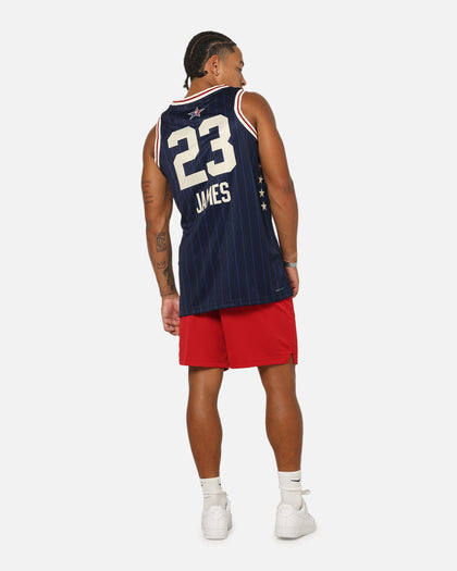 Jordan Lebron James All-Star 73rd Anniversary Swingman Jersey Navy