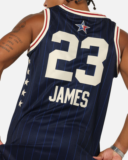 Jordan Lebron James All-Star 73rd Anniversary Swingman Jersey Navy