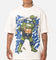 73Studio X Teenage Mutant Ninja Turtles Leonardo X Sofles Vintage T-Shirt Off White