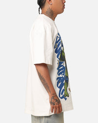 73Studio X Teenage Mutant Ninja Turtles Leonardo X Sofles Vintage T-Shirt Off White