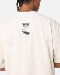 73Studio X Teenage Mutant Ninja Turtles Leonardo X Sofles Vintage T-Shirt Off White