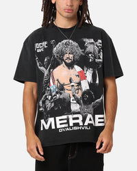 UFC By Culture Kings Merab Dvalishvili Noche Heavy T-Shirt Vintage Black