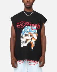 Ed Hardy Rebel Oversized Muscle T-Shirt Black