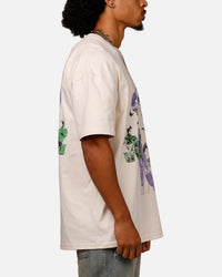 American Thrift X DC Batman The Joker Cane Heavy T-Shirt Off White
