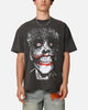 American Thrift X DC Batman The Joker Smile Heavyweight T-Shirt Black Wash