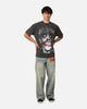 American Thrift X DC Batman The Joker Smile Heavyweight T-Shirt Black Wash
