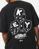 Key Street Dice Vintage T-Shirt Vintage Black
