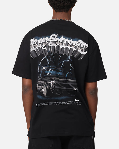 Key Street Mini Truck Vintage T-Shirt Black