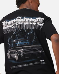 Key Street Mini Truck Vintage T-Shirt Black