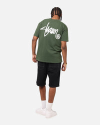 S Double Shawn Script T-Shirt Forest