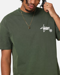 S Double Shawn Script T-Shirt Forest