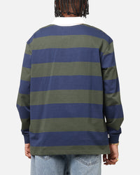 S Double Rugby Jersey Navy