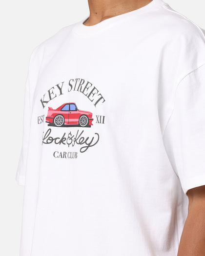 Key Street Lock And Key Club 1 T-Shirt White