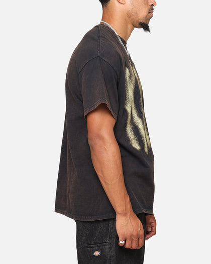 Korn Logo Noise T-Shirt Black Vintage