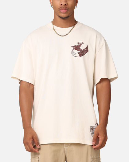 Mitchell & Ness Houston Rockets Space Age T-Shirt Ecru