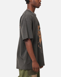American Thrift Disney The Lion King Scar Heavy T-Shirt Black Wash