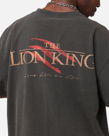 American Thrift Disney The Lion King Scar Heavy T-Shirt Black Wash
